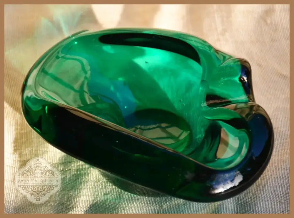 Винтидж пепелник - art glass (104421)