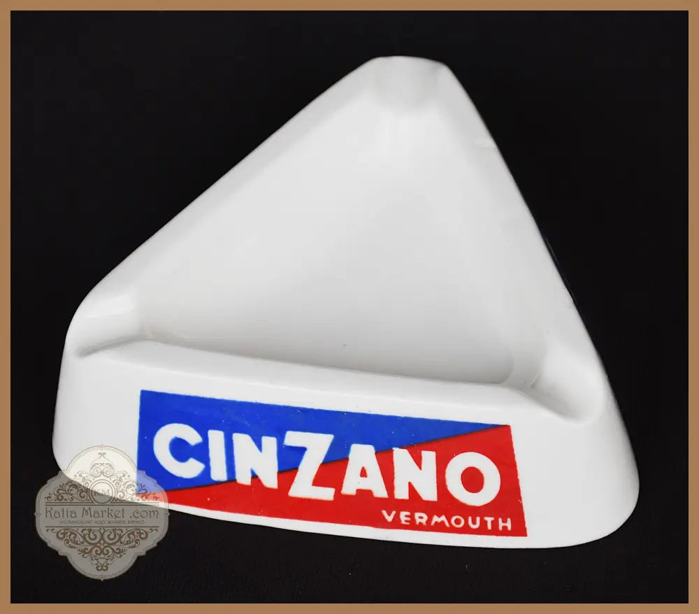 Винтидж пепелник Cinzano - antique