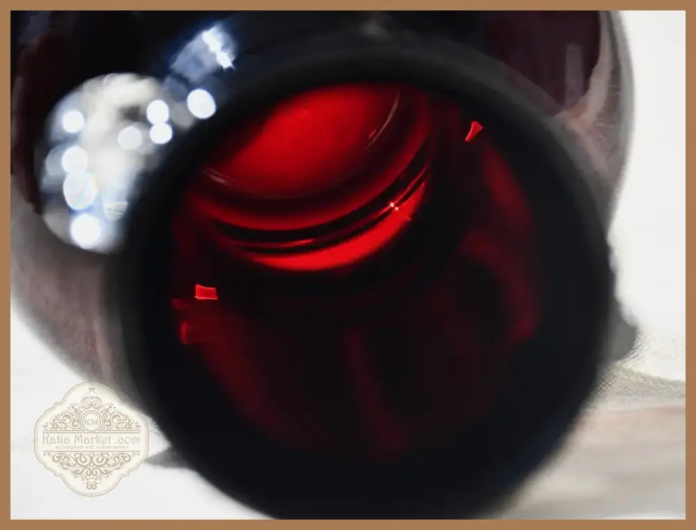Винтидж полска art-glass ваза (60981) - Ваза