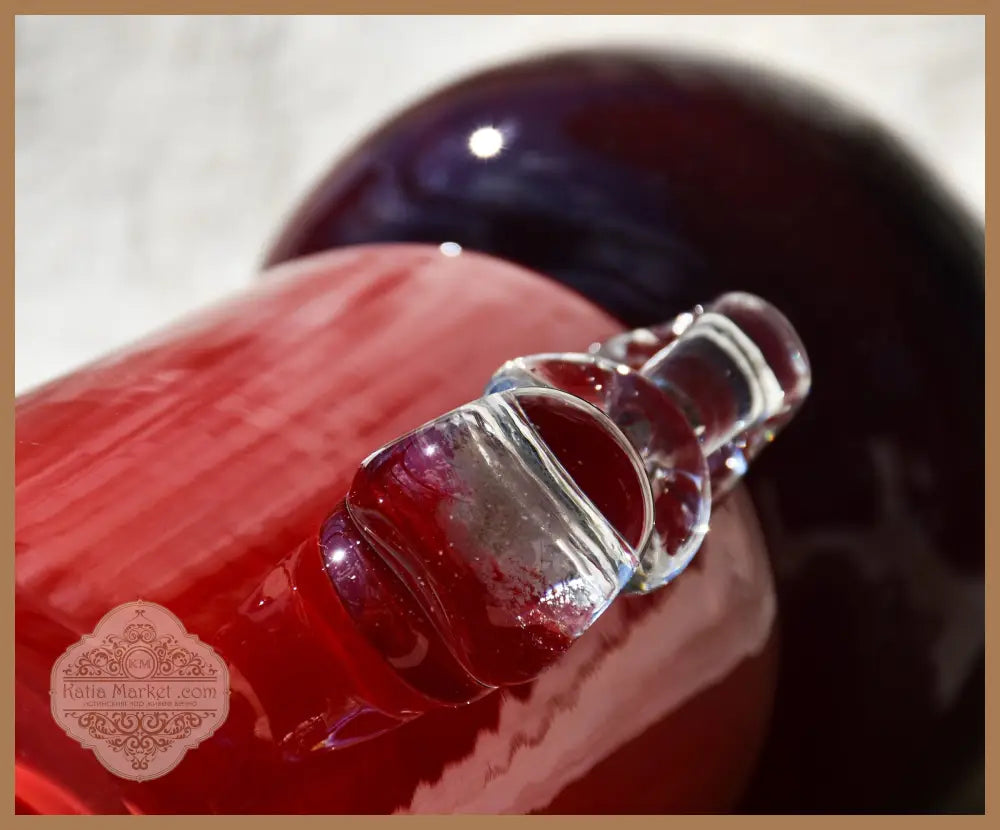 Винтидж полска art-glass ваза - antique
