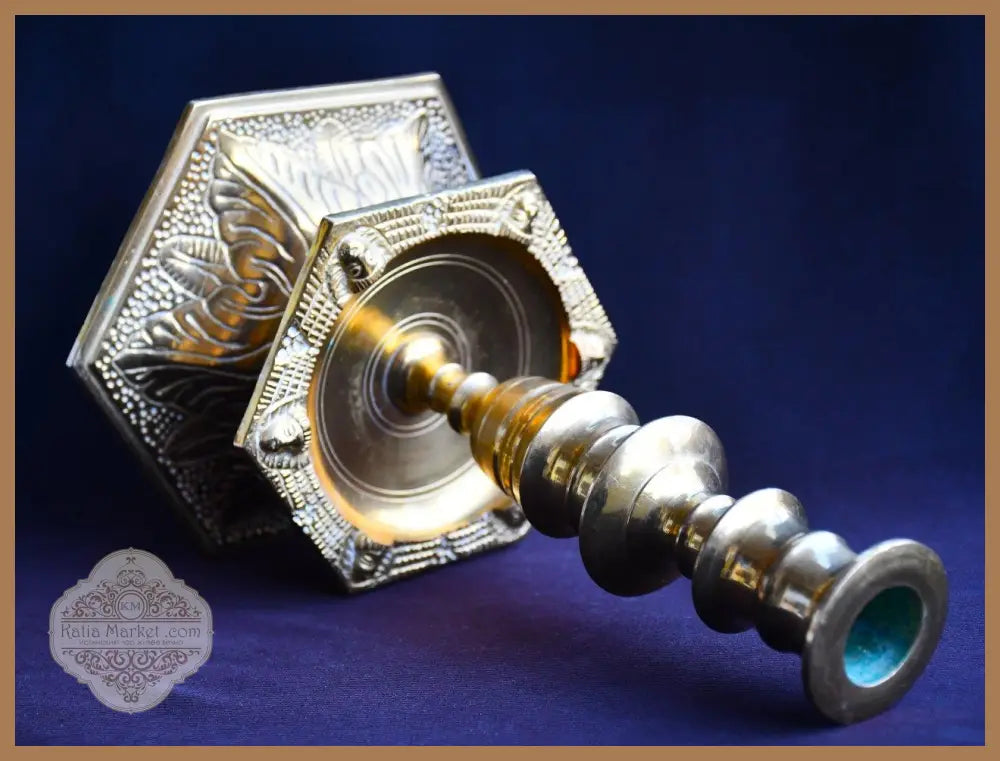Винтидж свещник от MALM Швеция - antique