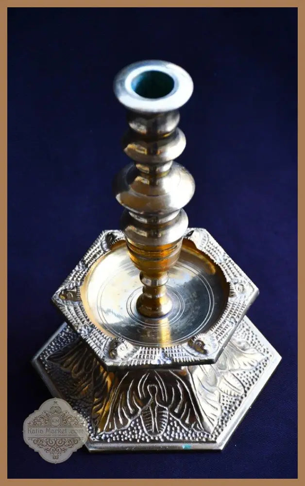 Винтидж свещник от MALM Швеция - antique