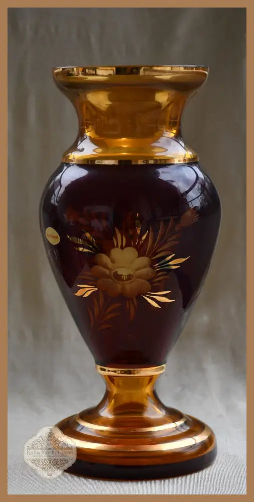 Винтидж ваза на ’Egermann’ - Бохемия - antique