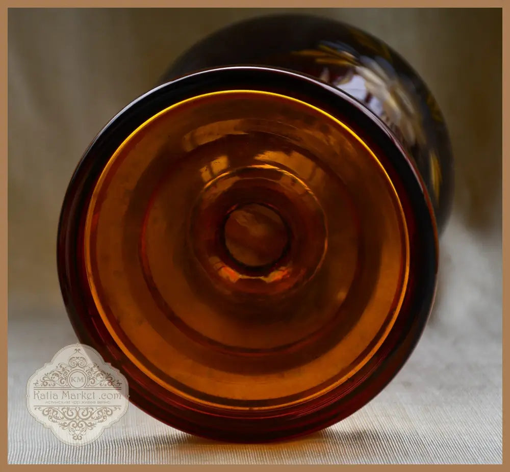 Винтидж ваза на ’Egermann’ - Бохемия - antique