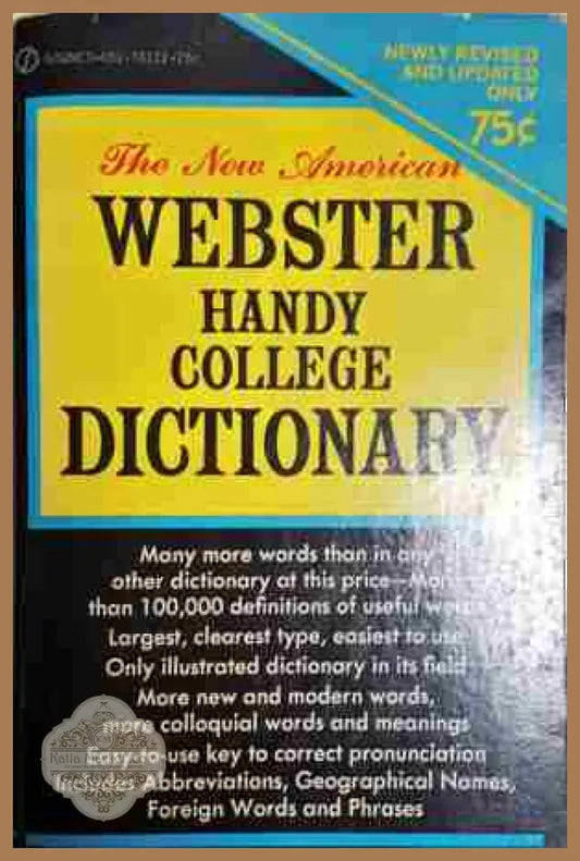 Webster Handy College Dictionary - Колектив - Книги