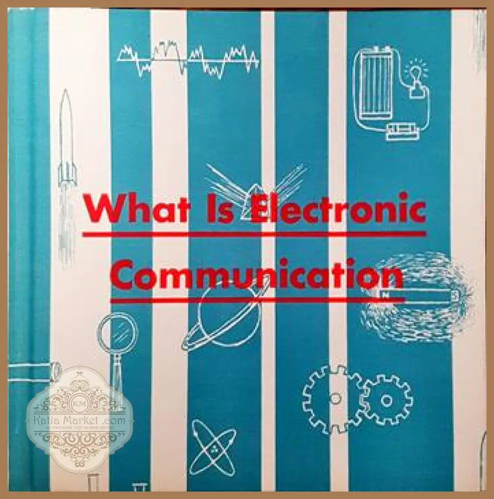 What is electronic communication - Книги