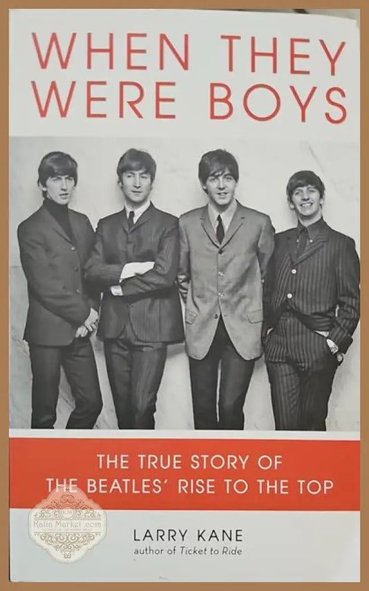 When they were boys - Larry Kane - Книги