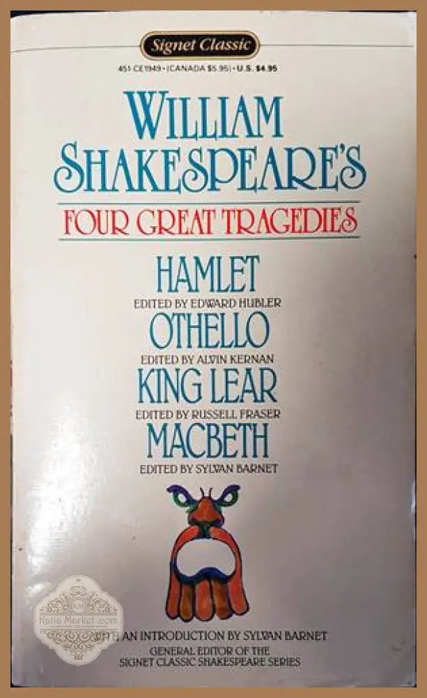 William Shakespeare’s four dreat tragedies - William Shakespeare - Книги
