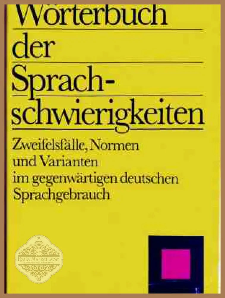 Wörterbuch der Sprachschwierigkeiten