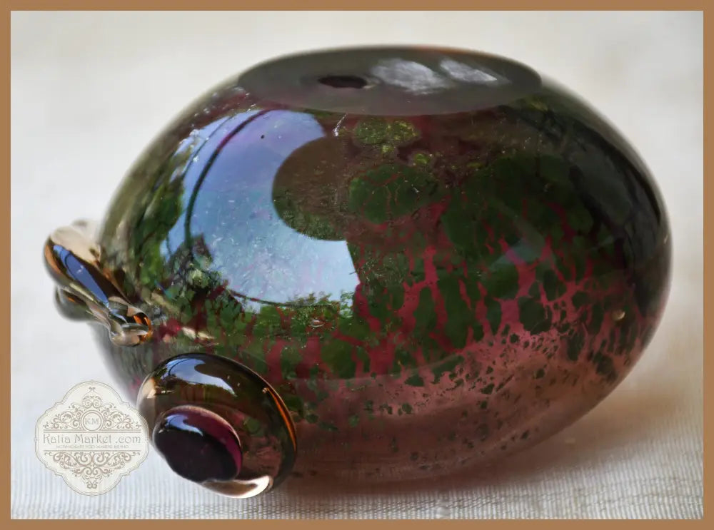 Жаба - арт-стъкло в стила на Murano - antique