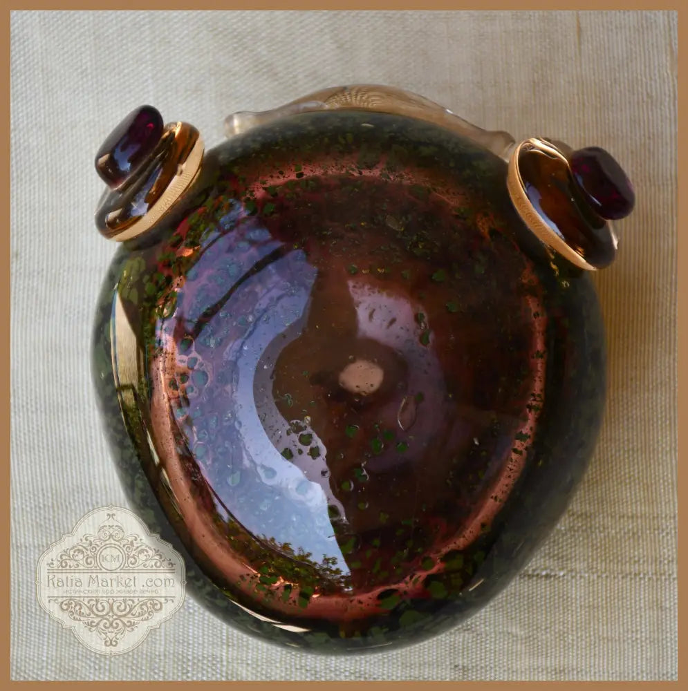 Жаба - арт-стъкло в стила на Murano - antique