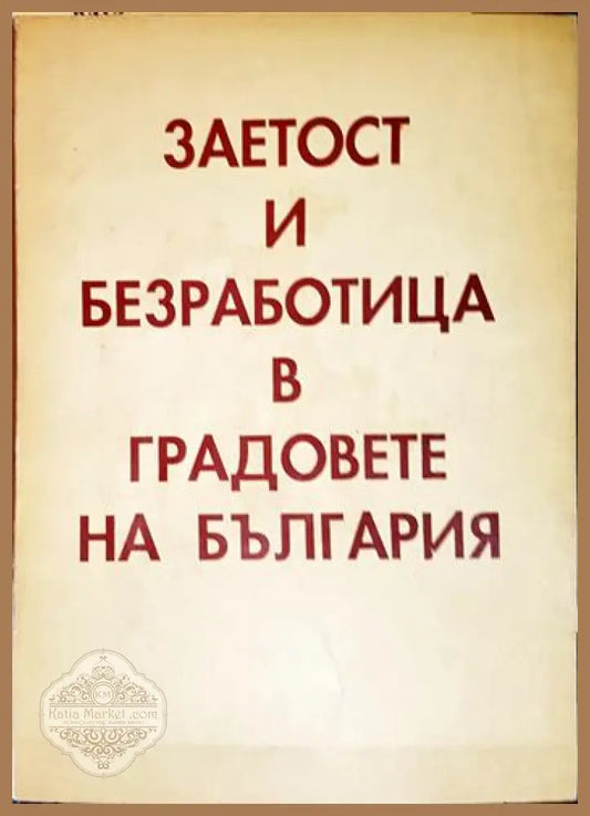 Заетост и безработица в градовете на България - Колектив - Книга