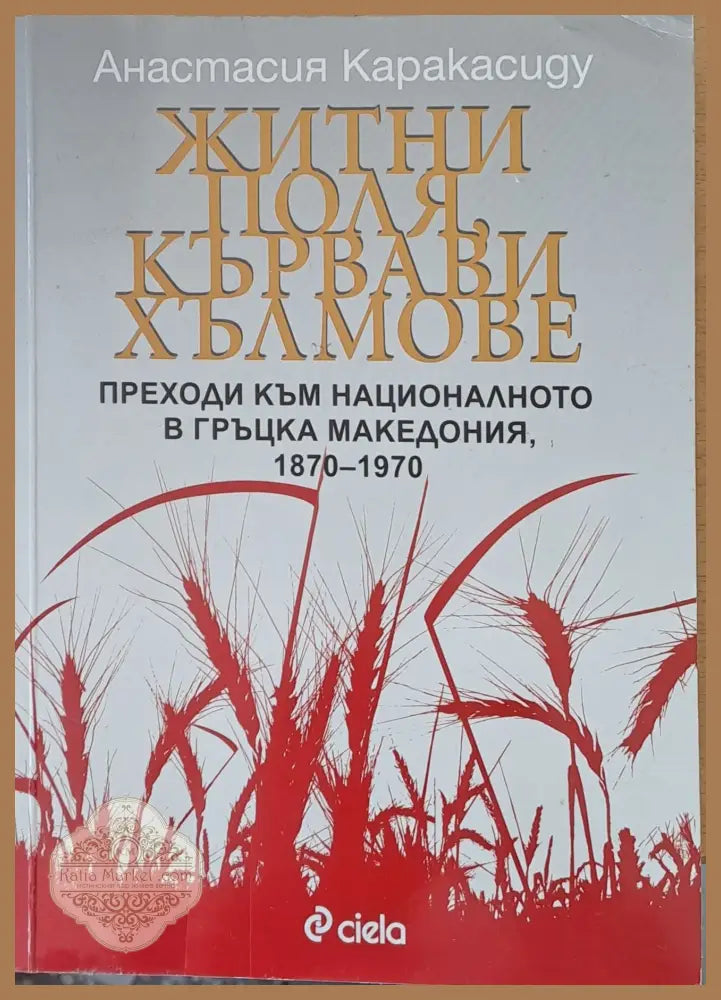 Житни поля кървави хълмове - Анастасия Каракасиду - Книги