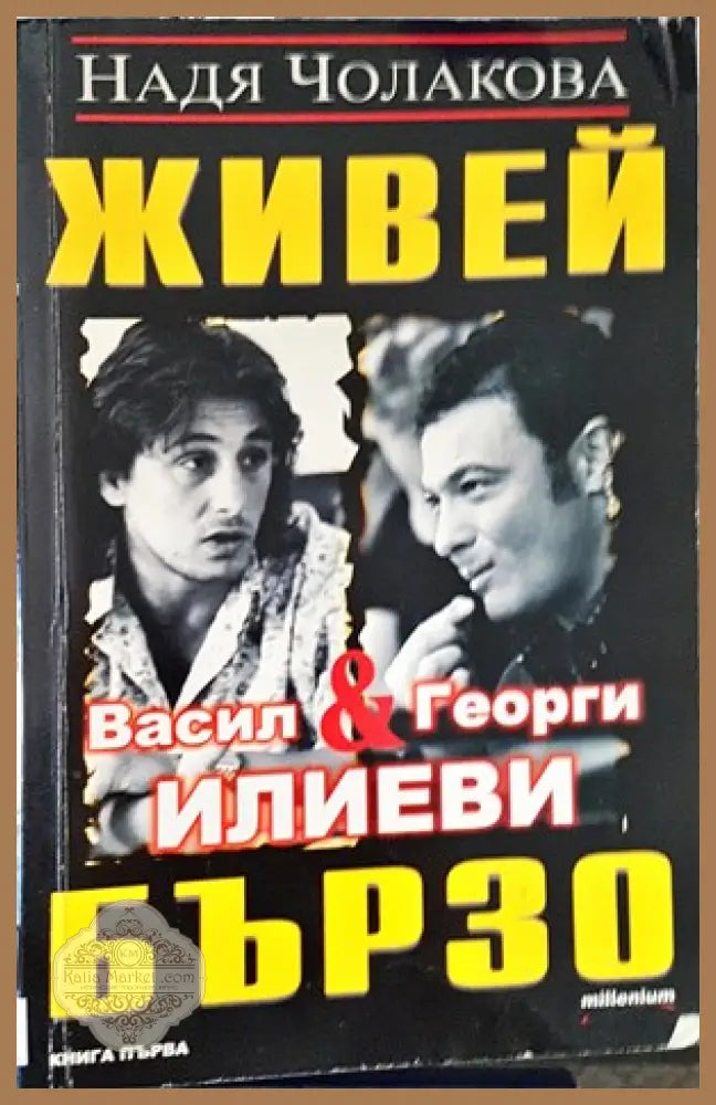 Живей бързо. Книга 1: Васил и Георги Илиеви - Надя Чолакова - Книги